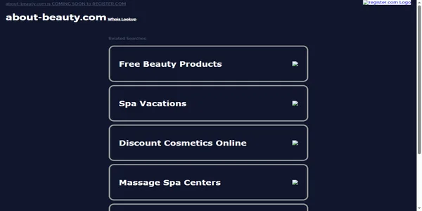 Screenshot of about-beauty.com