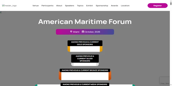 Screenshot of americanmaritime-forum.com