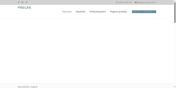 Screenshot of apartment-relax.com