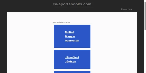 Screenshot of ca-sportsbooks.com