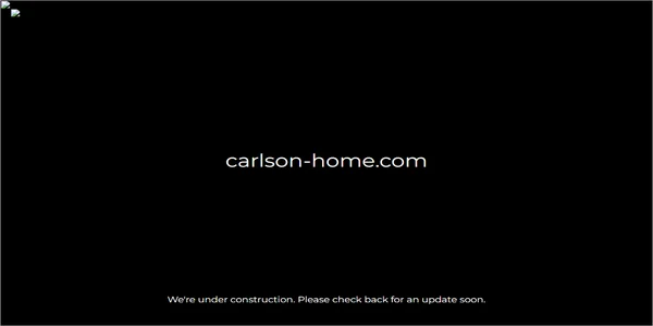 Screenshot of carlson-home.com