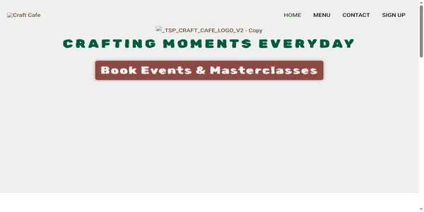 Screenshot of craft-cafe.com