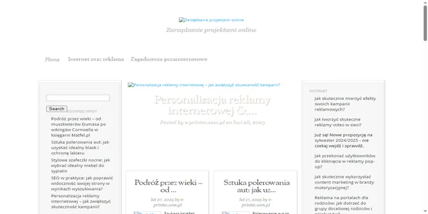 Screenshot of e-printec.com.pl