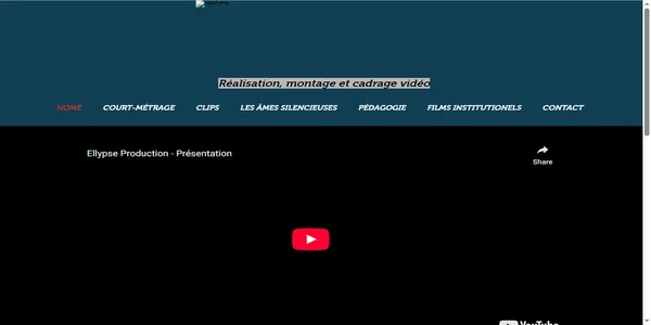 Screenshot of ellypse-production.com