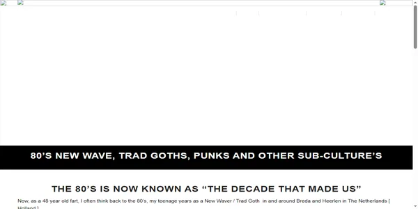 Screenshot of forgotten-glory.com
