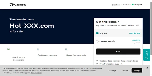 Screenshot of hot-xxx.com