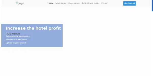 Screenshot of inn-rate.com