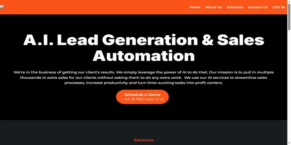Screenshot of lead-automate.com
