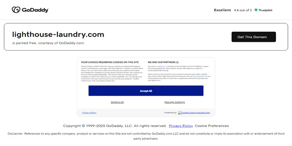 Screenshot of lighthouse-laundry.com