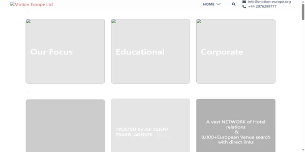Screenshot of motion-europe.com