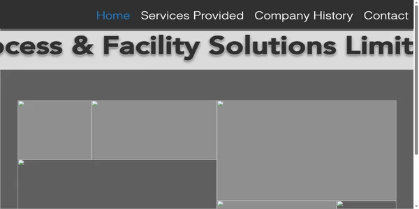 Screenshot of process-and-facility-solutions.com