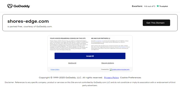 Screenshot of shores-edge.com