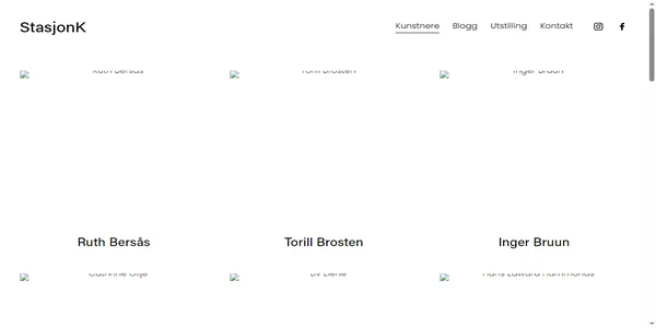 Screenshot of stasjon-k.com