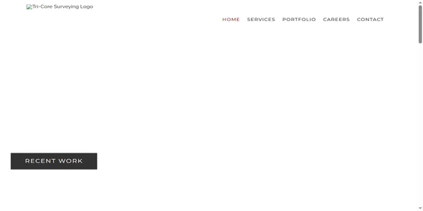 Screenshot of tri-coresurveying.com