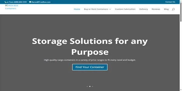 Screenshot of trox-box.com