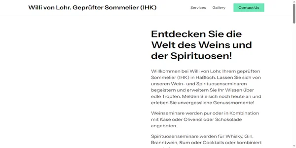 Screenshot of whisky-seminar.com