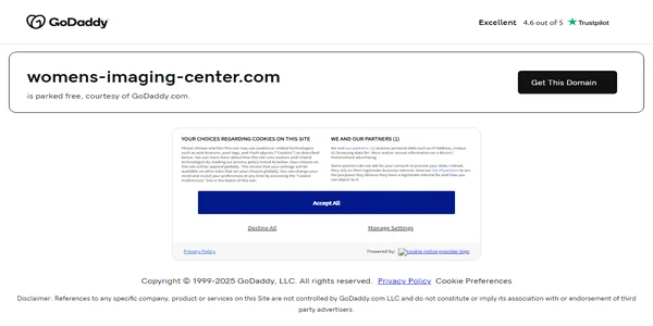 Screenshot of womens-imaging-center.com